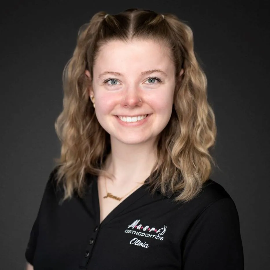 Olivia, Masri Orthodontics team member, smiling portrait.